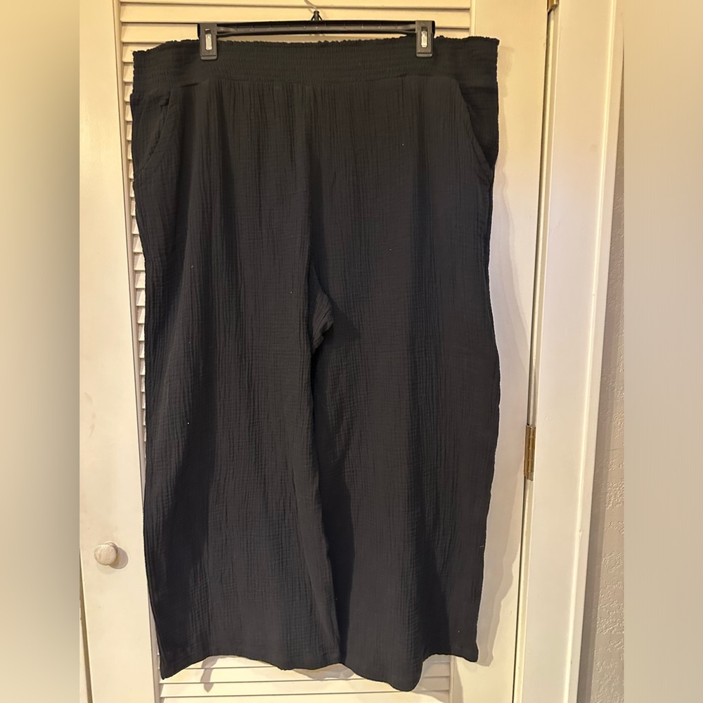 Gauzey wide leg pants